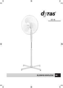 Használati útmutató Dyras DSF-40 Ventilátor