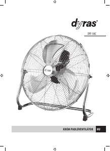 Használati útmutató Dyras DFF-50C Ventilátor