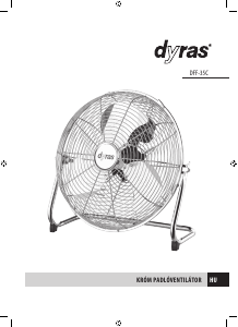 Használati útmutató Dyras DFF-35C Ventilátor
