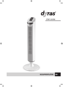 Használati útmutató Dyras DTWF-3301RM Ventilátor