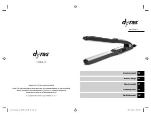 Handleiding Dyras HSTR-016CR Stijltang