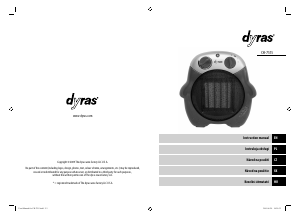 Instrukcja Dyras CH-7515 Ogrzewacz