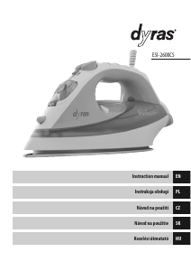 Návod Dyras ESI-2600CS Žehlička