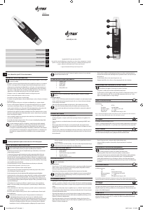 Instrukcja Dyras NT-218 Trymer do nos