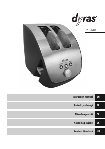 Návod Dyras SST-1200 Toastovač