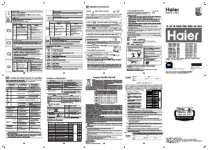 Handleiding Haier HWM70-826NZP Wasmachine