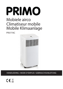Mode d’emploi Primo PR577AC Climatiseur