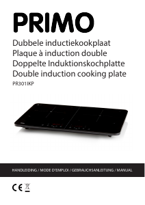 Mode d’emploi Primo PR301IKP Table de cuisson