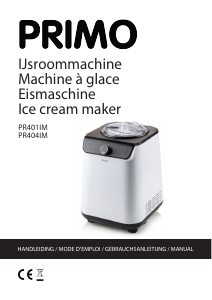 Manual Primo PR401IM Ice Cream Machine
