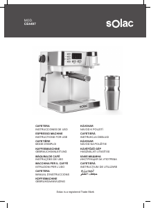 Bedienungsanleitung Solac CE4497 Espressomaschine