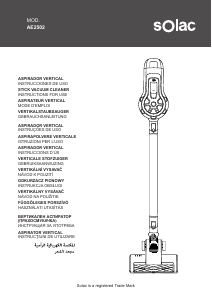 Manual de uso Solac AE2502 Aspirador