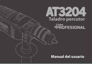 Manual de uso Argentec AT3204 Taladradora de percusión
