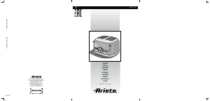 Manual de uso Ariete 156 Tostador