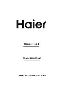 Handleiding Haier HIH-T2903 Afzuigkap