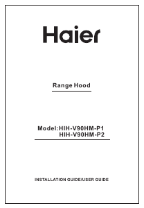 Handleiding Haier HIH-V90HM-P1 Afzuigkap