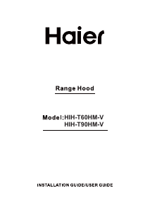 Handleiding Haier HIH-T60HM-V Afzuigkap