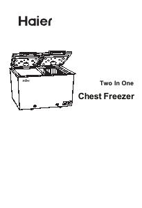Manual Haier HFC-325CM5 Freezer