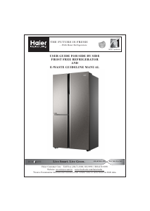 Manual Haier HRT-628PMGU1 Fridge-Freezer