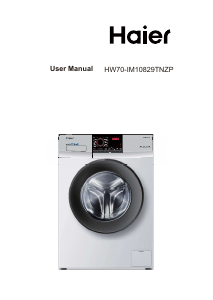 Manual Haier HW70-IM10829TNZP Washing Machine