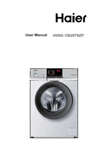 Manual Haier HW65-10829TNZP Washing Machine