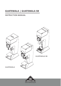 Manual Mahlkönig Guatemala SB Coffee Grinder