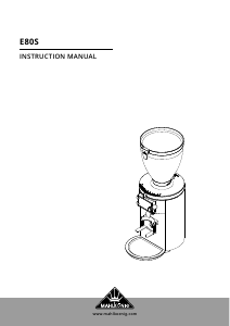 Manual Mahlkönig E80S Coffee Grinder