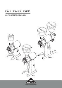 Manual Mahlkönig EKK43 Coffee Grinder