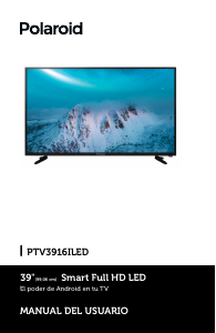 Manual de uso Polaroid PTV3916iLED Televisor de LED