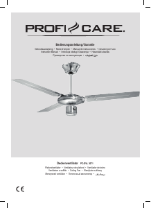 Manual Proficare PC-DVL 3071 Ceiling Fan