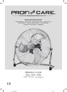 Manuale Proficare PC-VL 3065 WM Ventilatore