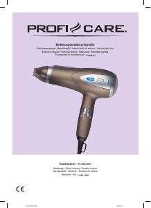 Manual Proficare PC-HTD 3047 P Hair Dryer