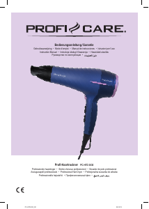 Manual Proficare PC-HTD 3030 Hair Dryer