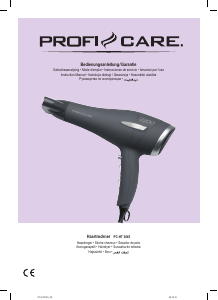 Manual Proficare PC-HT 3045 Hair Dryer