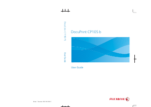 说明书 富士施乐DocuPrint CP105 b打印机