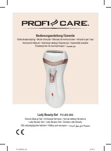 Manual Proficare PC-LBS 3002 Shaver