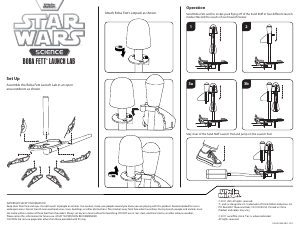 Handleiding Uncle Milton Boba Fett Launch Lab