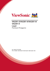 Panduan ViewSonic VA2261-2 Monitor LCD