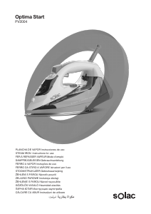 Manuale Solac PV2004 Optima Start Ferro da stiro