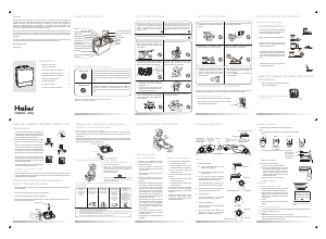Handleiding Haier XPB68-116S Wasmachine