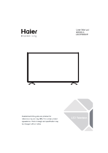 Manual Haier LE40K6500AG LED Television