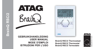 Handleiding ATAG BrainQ RSC/2 Thermostaat