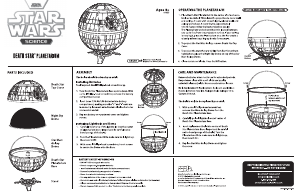 Manual Uncle Milton Death Star Planetarium