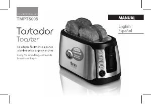Manual TM Electron TMPTS005 Toaster