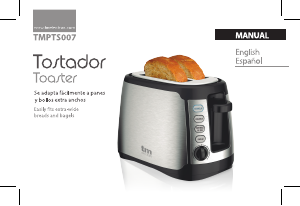 Manual TM Electron TMPTS007 Toaster