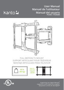 Manual Kanto PS350 Wall Mount