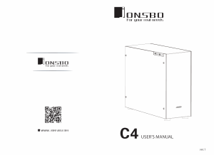 Manual de uso Jonsbo C4 Caja PC