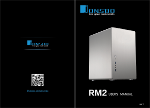 Bedienungsanleitung Jonsbo RM2 PC-Gehäuse