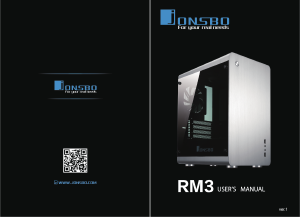 Manual de uso Jonsbo RM3 Caja PC