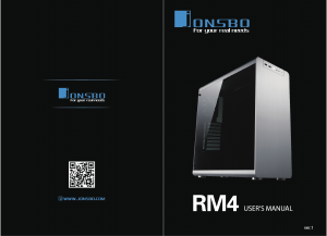 Manual de uso Jonsbo RM4 Caja PC