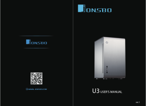 Manual Jonsbo U3 PC Case